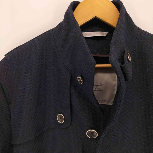 メンズメルローズ MENS MELROSE COMFORT DRESSマイクロチェックボンディングコート メンズ JPN:4