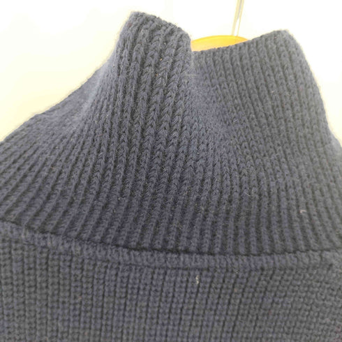 ヘリーハンセン HELLY HANSEN ウール混 クォータージップ ニット メンズ import:L