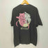 2000S キャラクターバックプリント コットン ショートスリーブ クルーネックTシャツ メンズ import:L