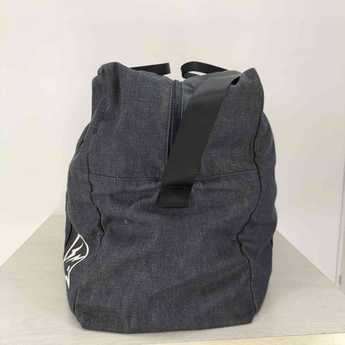 DENIM BY VANQUISH & FRAGMENT ロゴプリント2WAYデニムショルダーバッグ ボストンバッグ インディゴ メンズ