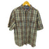 トミーヒルフィガー TOMMY HILFIGER 90s コットン半袖チェックワークシャツ メンズ import:XL