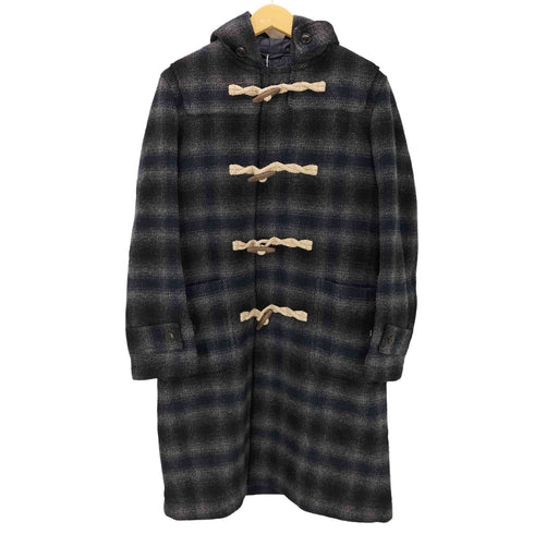 ジェイプレス J.PRESS 別注 チェック柄 ダッフルコート メンズ JPN:L