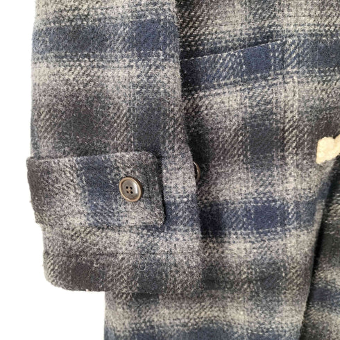 ジェイプレス J.PRESS 別注 チェック柄 ダッフルコート メンズ JPN:L