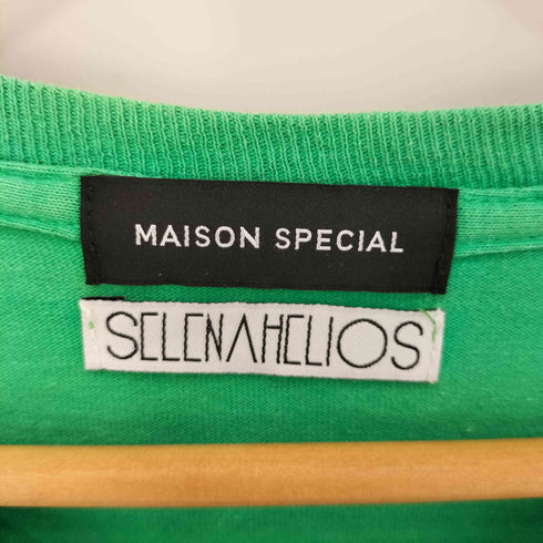 メゾンスペシャル MAISON SPECIAL 21AW SELENAHELIOS セレナヘリオス ROUTINEロングTシャツ レディース FREE