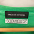 メゾンスペシャル MAISON SPECIAL 21AW SELENAHELIOS セレナヘリオス ROUTINEロングTシャツ レディース FREE