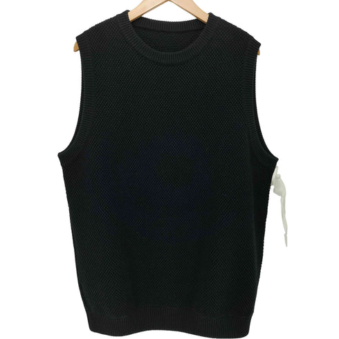 クレプスキュール crepuscule 2019SS moss stitch vest ニットベスト メンズ JPN:1