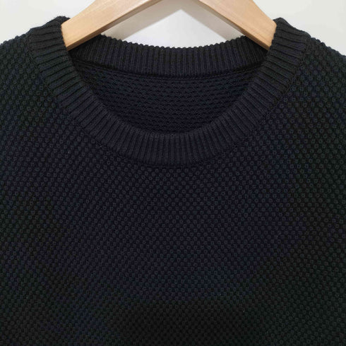 クレプスキュール crepuscule 2019SS moss stitch vest ニットベスト メンズ JPN:1