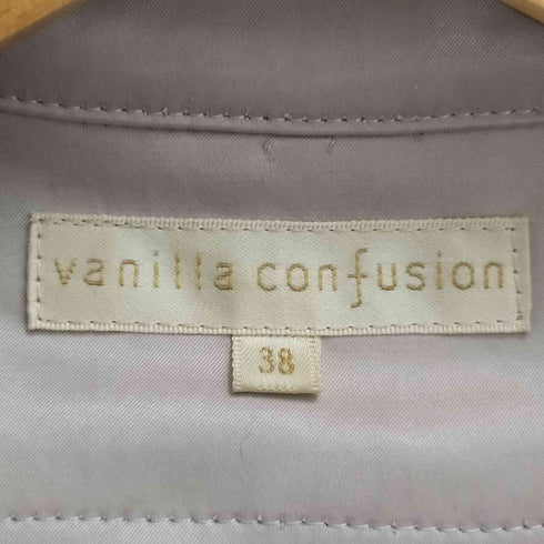 ヴァニラコンフュージョン vanilla confusion 裏地ペイズリー ライナー付き トレンチコート レディース 38