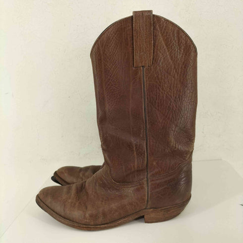 フライ FRYE MADE IN USA シボ革ウェスタンブーツ ペコスブーツ メンズ US:12