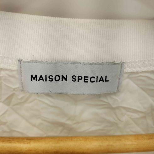 メゾンスペシャル MAISON SPECIAL 24SS CRUSHING Washer T-shirt レディース FREE