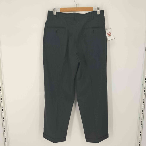 ワイズフォーメン Ys for men 90S 99SS ウールギャバ2タックプンストライプスラックスパンツ アーカイブ OLD メンズ JPN:L