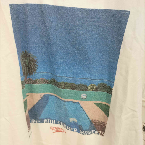 スピード speedo STOP TIME WITH SUMMER MOMENTS Tシャツ メンズ JPN:L