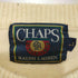 チャップスラルフローレン CHAPS RALPH LAUREN 80S ロゴ刺繍 クルーネックニット レディース import:L