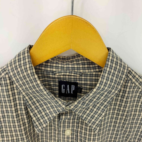 ギャップ Gap OLD プルオーバー チェック S/S シャツ メンズ M/M