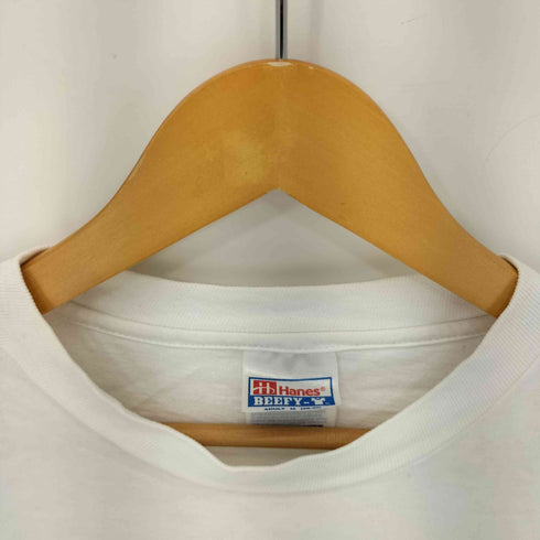 ヘインズ Hanes 90S MADE IN USA 両面プリントクルーネックTシャツ メンズ JPN:M