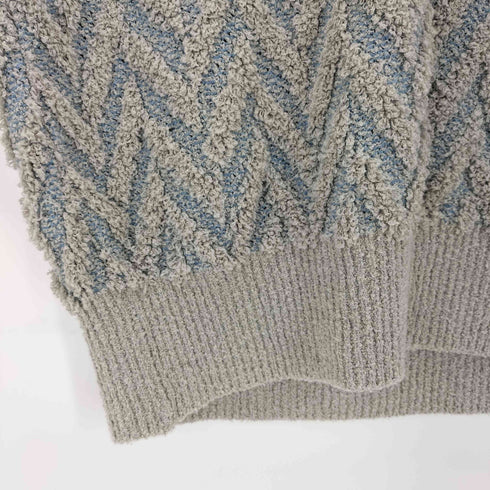 ロクビューティーアンドユースユナイテッドアローズ 6 BEAUTY & YOUTH UNITED ARROWS LOOP JACQUARD VEST レディース