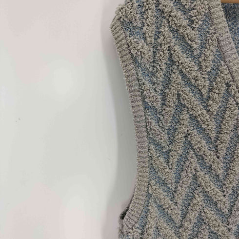ロクビューティーアンドユースユナイテッドアローズ 6 BEAUTY & YOUTH UNITED ARROWS LOOP JACQUARD VEST レディース
