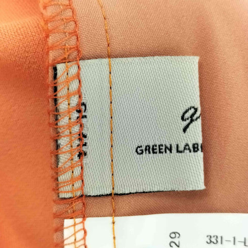 ユナイテッドアローズグリーンレーベルリラクシング UNITED ARROWS green label relaxing P/PU オルマイパンツ テーパード レディース JPN:34