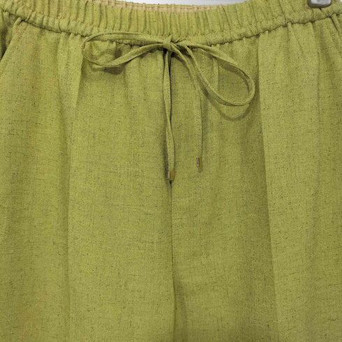 ユナイテッドアローズグリーンレーベルリラクシング UNITED ARROWS green label relaxing 2024SS 【結論シリーズ】ニーハイフレアパンツ レディース JPN:38