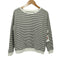 ユナイテッドアローズグリーンレーベルリラクシング UNITED ARROWS green label relaxing 2023SS ミラノ ポンチ リブツキ クルーネック プルオーバー カットソー レディース