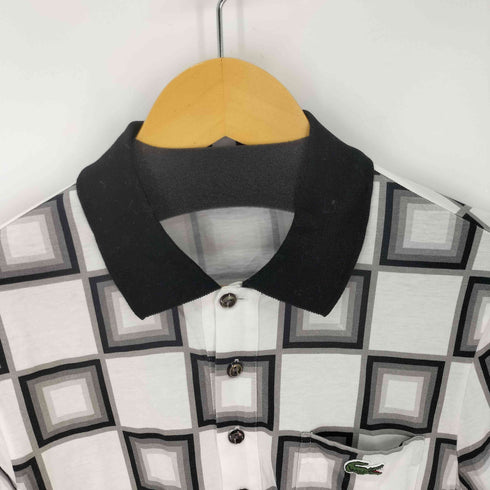 ラコステ LACOSTE Ricky Regal ロゴワッペンチェックポロシャツ レディース JPN:XS