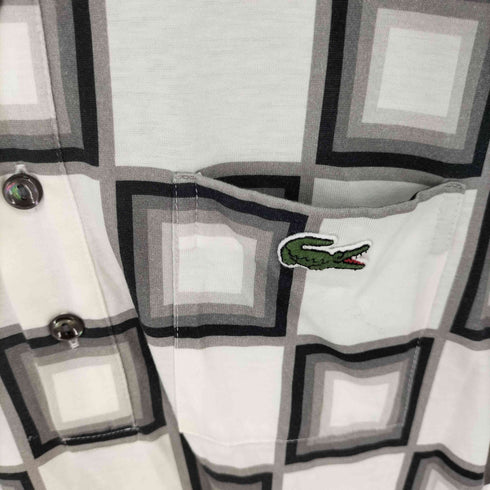 ラコステ LACOSTE Ricky Regal ロゴワッペンチェックポロシャツ レディース JPN:XS