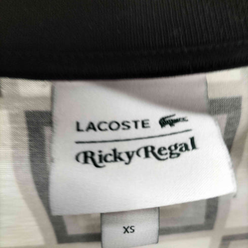 ラコステ LACOSTE Ricky Regal ロゴワッペンチェックポロシャツ レディース JPN:XS