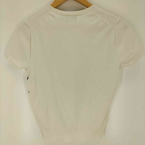 ポロバイラルフローレン Polo by RALPH LAUREN コットンブレンドショートスリーブセーター レディース