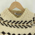 GREEK KNITWEAR ギリシャ製 PURE NEW WOOL ノルディック柄 ハンドメイド ニット セーター メンズ
