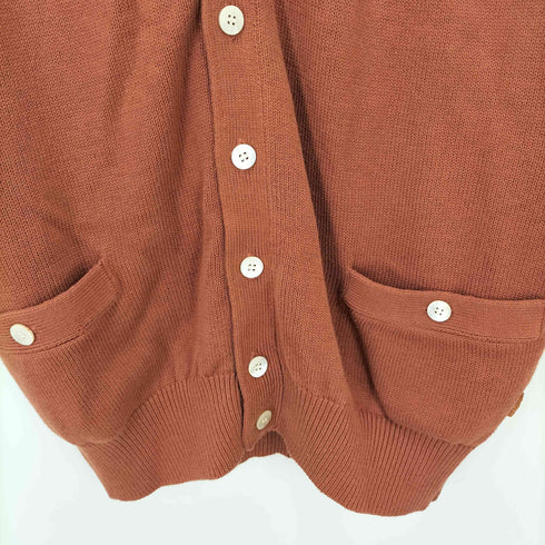パパス papas ワンポイント刺繍ニットベスト メンズ M