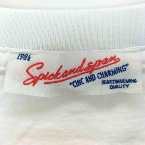 スピックアンドスパン Spick and Span ファインコットンジャージーTシャツ レディース