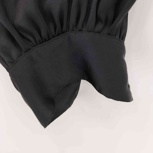 ジルスチュアート JILLSTUART L/S タイ付 プリーツワンピース レディース US:0-2