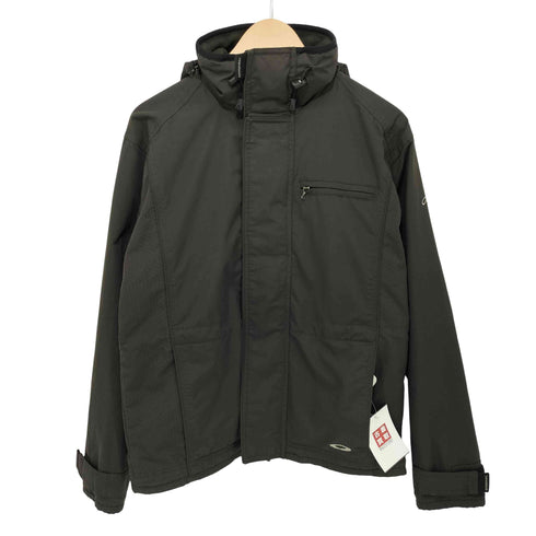 オークリー OAKLEY 90-2000s ギザギザタグ 短丈 ダブルジップ 裾ドローコード スノボ スキー ジャケット メンズ import:XS