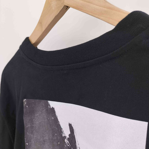 ザノースフェイス THE NORTH FACE 21AW HOLD FAST ALL STORMS PASS ラバーロゴ バックプリントtシャツ メンズ import:XL