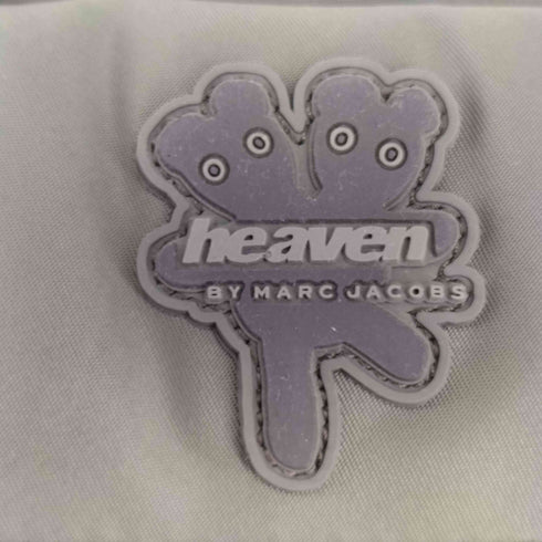 マークジェイコブス heaven by marc jacobs フロントロゴナイロンショルダーバッグ レディース