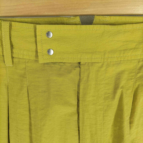グリーンレーベルリラクシング GREEN LABEL RELAXING ウエストベルト 2タック パンツ レディース JPN:36