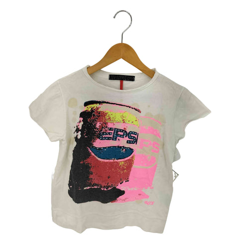 PARIS SCANDALS ビジュー装飾 フロントプリント Tシャツ Y2K レディース