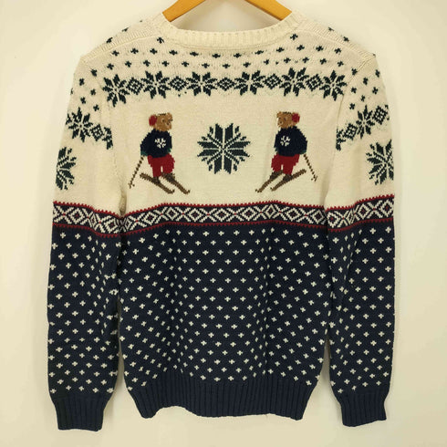 ポロラルフローレン POLO RALPH LAUREN ノルディック柄ニット レディース L