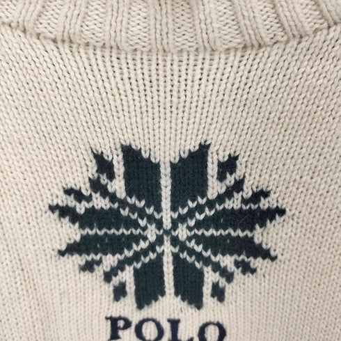 ポロラルフローレン POLO RALPH LAUREN ノルディック柄ニット レディース L
