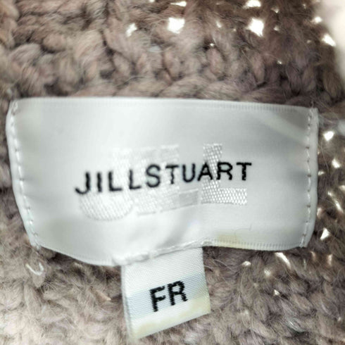 ジルスチュアート JILLSTUART ループフリンジケーブルカーデ レディース