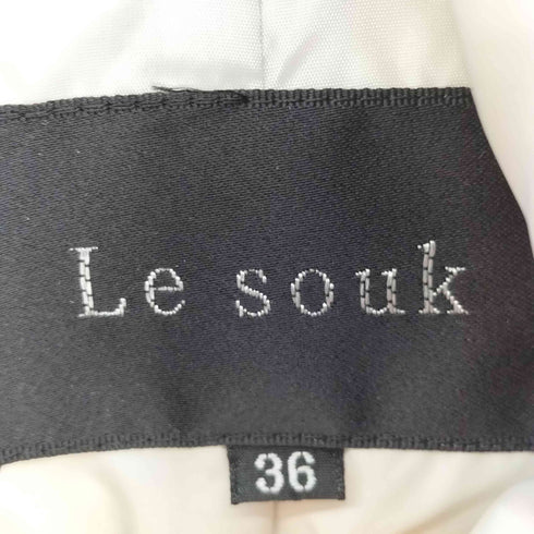 ルスーク Le souk ファーフード ダウン コート レディース JPN:36