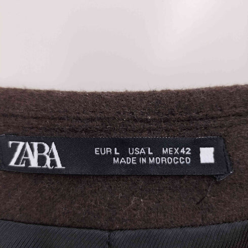 ザラ ZARA ウールチェスターコート メンズ L
