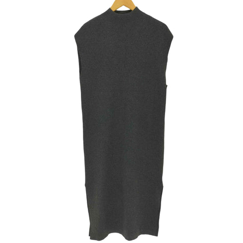 キャバン CABaN コットンカシミヤ ノースリーブロングドレス レディース import:S