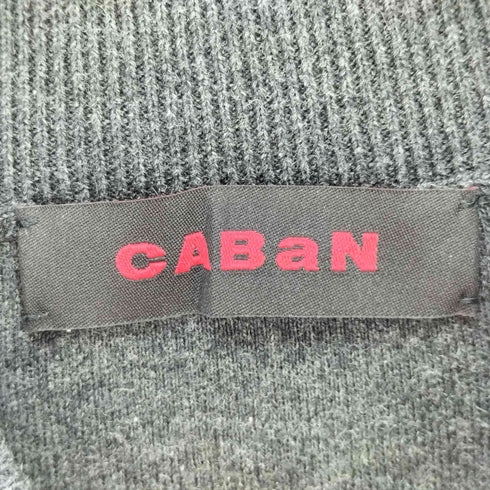 キャバン CABaN コットンカシミヤ ノースリーブロングドレス レディース import:S