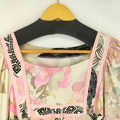 レオナール LEONARD 花柄 ワンピース レディース import:L