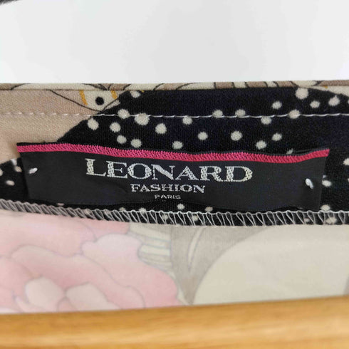 レオナール LEONARD 花柄 ワンピース レディース import:L