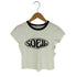 THE OPEN PRODUCT YY リンガーTシャツ Y2K チビT レディース JPN:S