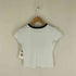 THE OPEN PRODUCT YY リンガーTシャツ Y2K チビT レディース JPN:S