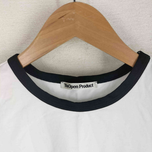 THE OPEN PRODUCT YY リンガーTシャツ Y2K チビT レディース JPN:S