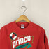 プリンス Prince 90s 袖ワッペン フロントラバーロゴプリントスウェット メンズ import:M